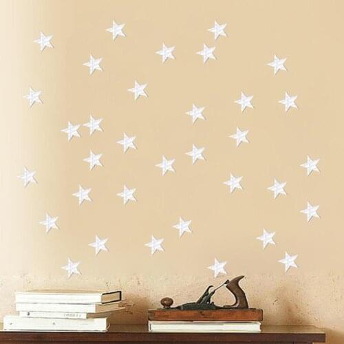 50pcs Acrylic 3D Mirror Stars Wall Sticker For Kids Rooms Home Decor Cute Stars Wall Decal Nursery Baby Bedroom Acrylic Mural