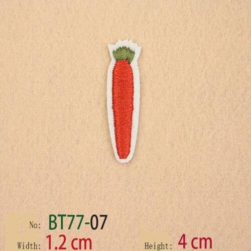 50pcs Banana Lemon Cherry Peach Watermelon Fruit Embroidery Patches for Clothing Iron on Kids Clothes