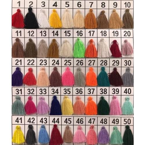 500pcs/lot 3cm clothing accessories key tassel Outer ring sewing tassel trim decorative key tassels for curtain home decoration