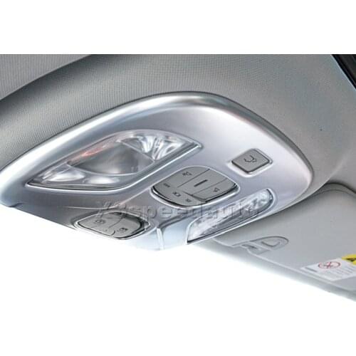 Car-styling For Jeep compass 2017-2020 Inner Front Reading light Lamp Cover Trim 1pcs