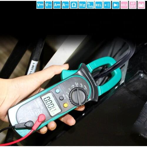 LAOA Digital Clamp Multimeter AC/DC Voltage Currency Test Voltmeter Universal Meters Probes for Multimeter Transistor Tester