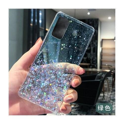 For Xiaomi Mi 10T Pro Case Soft Silicone Bling Glitter Transparent protective cover case for xiaomi mi 10t mi10T 10Tpro shell