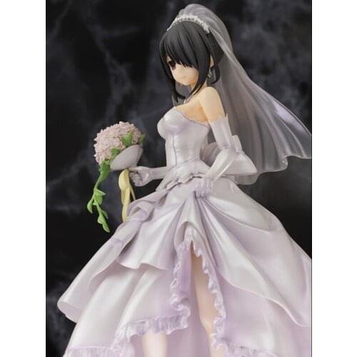 Date A Live Wedding Tokisaki Kurumi Action Figure Figurines toy Collectible Model Toy 21cm T30
