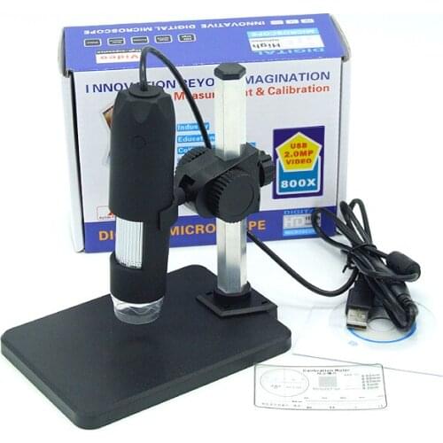HD 2MP 1-50/200x/300x/400x/500x/600x/800x/1000x USB Microscope For Measurement Handheld Endoscope