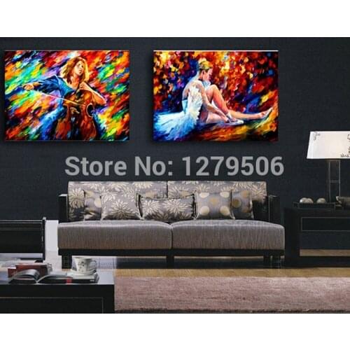 Top Artist Canvas Painting Knife Oil Painting canvas art Wall Pictures for Decoration Home oil painting pictures Quardros