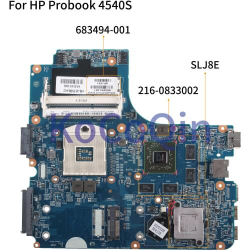 KoCoQin Laptop motherboard For HP Probook 4440S 4540S 4740S 4441S Mainboard 683494-001 683494-501 11243-1 SLJ8E 216-0833002