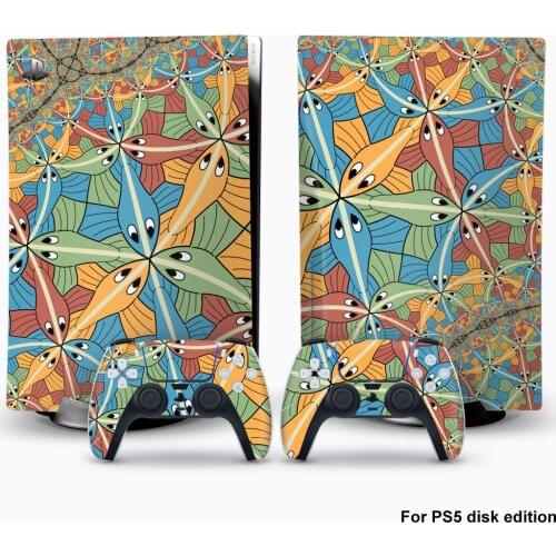 Eye PS5 Standard Disc Edition Skin Sticker Decal Cover for PlayStation 5 Console & Controller PS5 Skin Sticker Vinyl