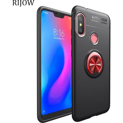 Invisible Ring for Xiaomi Redmi Note 7 6 Pro Case Redmi 7A K20 Pro Cover Back Bracket Protection Phone Xiomi Mi A2 lite 5 S2