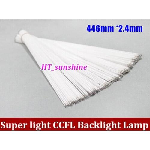5PCS Brand NEW 446mm*2.4mm ccfl lamp/ccfl tube Code Cathode fluorescent backlight for lcd monitor/lcd tv 20" 20.1"widescreen