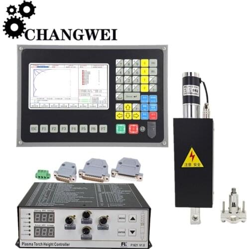 CNC Plasma Kit 2 Axis SF-2100C Plasma Controller + F1621 Torch Height Controller + JYKB-100 Lifer