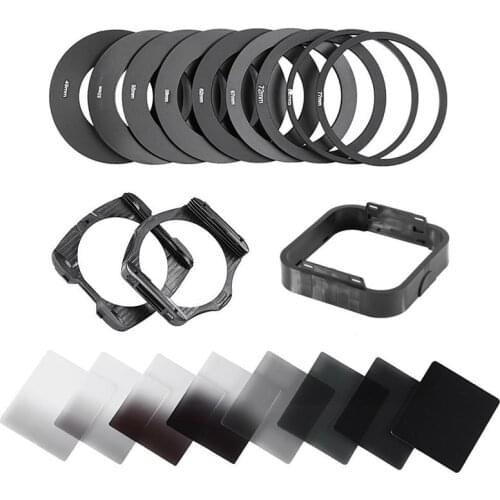 Gradual Change 20 in1 Universal Neutral Density ND Filter Kit for Cokin P Set SLR DSLR Camera Lens Camera Photo Accessories