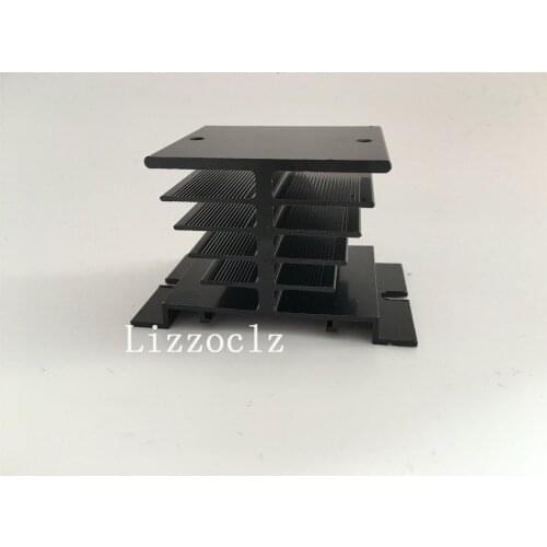 Aluminum Alloy Heat Sink DIN Nail Mount for SSR-25DA 40DA Solid State Relay