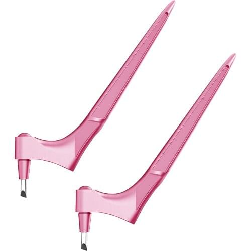 2pc Craft Cutting Tools 360°Rotary Paper Jam Pattern Carving Knife Leather Fabric Fruit Sculpture Engraving Cutter Utility Knife