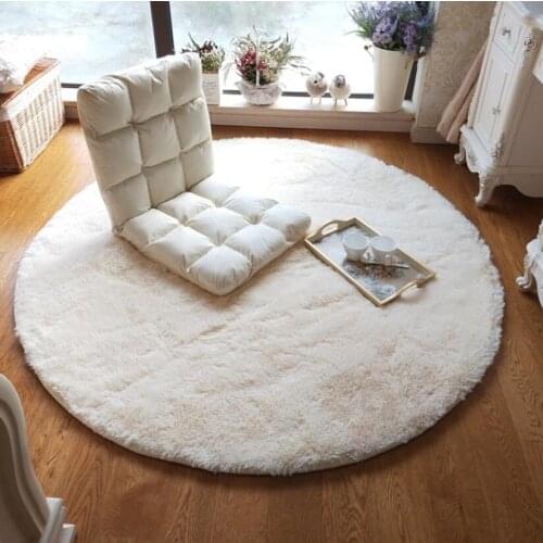 Super Soft Rabbit Faux Fur Plush Carpet Area Rug Nursery Long Hair Shaggy Rug Non Slip Mat Washable Floor Rugs for Living Room