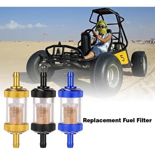 Eplacement Fuel Filter Practical Durable Motorcycle Fuel Oil Filter Gasoline Separator for ATV Dirt Pit Bike Motocross