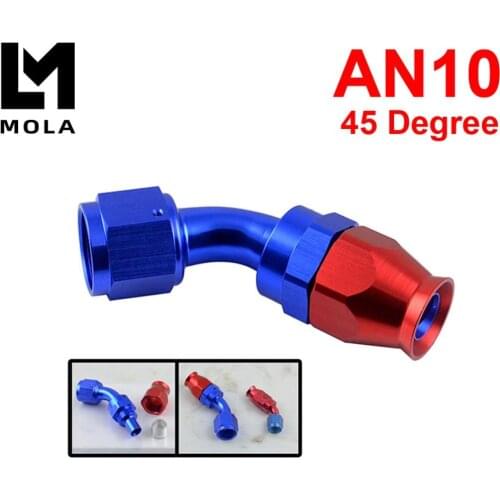 High Quality AN10 AN-10 45Degree Reusable Swivel Hose End Fitting AN10 SL6045-10-311