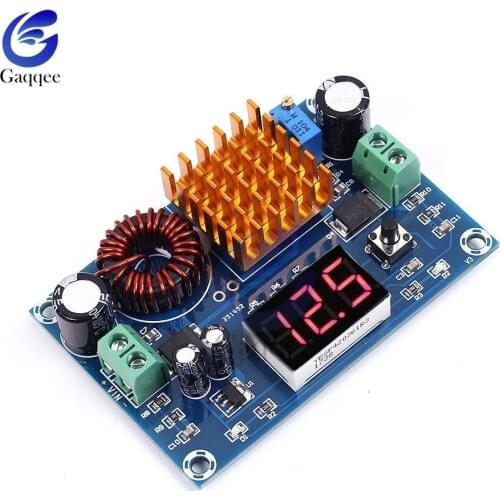XH-M411 Digital Step Up Module Boost Converter DC-DC Voltage Regulator Power Supply Module 3V-35V to 5V-45V 5A