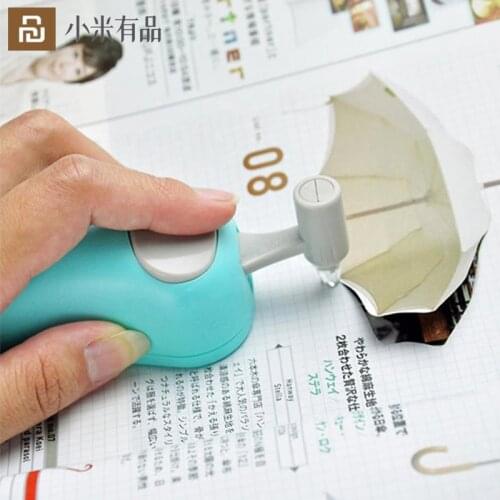 Youpin Mini Paper Cutter Art Tool Kits DIY Curve Cutting Utility Knife Stationery With Mouse Shape Ceramic Blade Safety For Kids