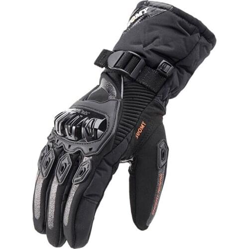 Winter Motorcycle Glove Waterproof Keep Warm Winter Cycling Thickening Glove Professional Outdoor Riding Gloves
