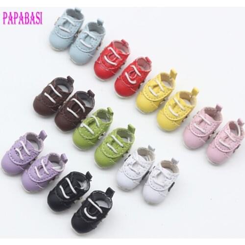 1 Pair 2.3cm Fashion Sport Shoes for Blyth, Azone, OB, Licca, Momoko 1/6 Doll Accessories