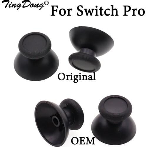 1Pair=2pcs Replacement Analog Joystick thumb Stick grip Cap for Nintendo Switch pro joypad Controller