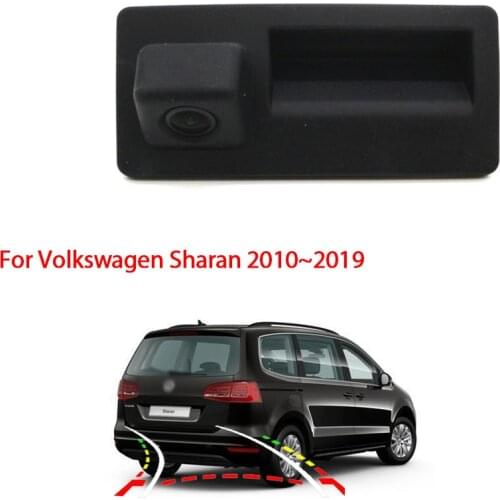 Trunk Handle Camera For Volkswagen Sharan 2010 2011 2012 2013 2014 2015 2016 2017 2018 2019 HD Night Vision rear view camera