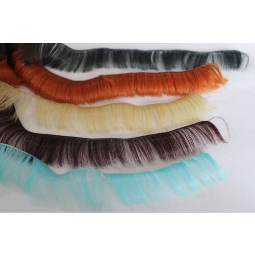 5PCS/LOT 100X5CM wig BJD SD doll high-temperature wire WIG -COLOR OPTION