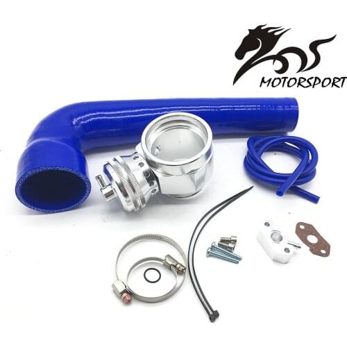 Racing Aluminum Air Intake Turbo Dump Valve Blow Off Valve For Fabia VW Polo 1.2 Tsi upto 2014 With hose