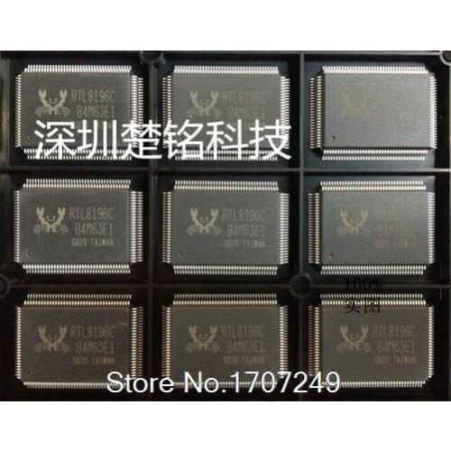 Free shipping 10pcs/lot RTL8196C QFP128 original authentic
