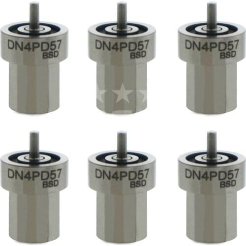 Diesel Fuel Injector Nozzle DN4PD57,105007-1260,093400-5571 For Toyota 2L/3L Engine 6Pieces/Lot
