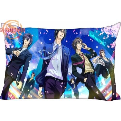 Hot Nice Hakuouki Rectangle Pillowcase zipper Wedding Custom Pillow Case For Bedroom A3.27#67