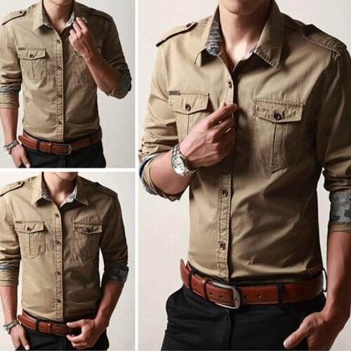 INSOFMARS Men's Cotton Shirts