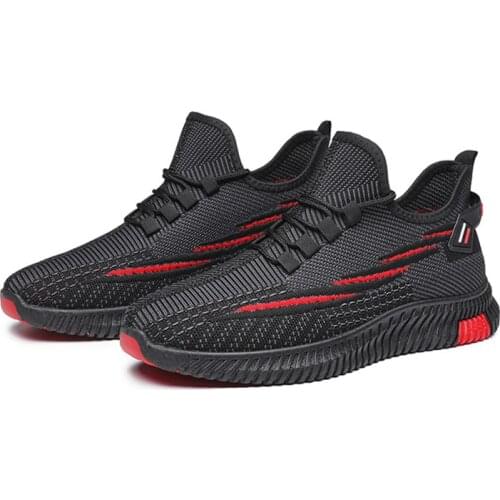 Spring and Autumn New Mesh Sneakers Shoes Mens Wild Lightweight Breathable Designer Sport Shoes Mens Casual Shoes Tenis