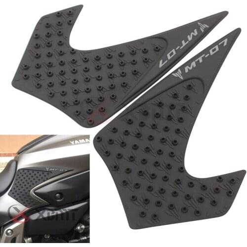 Motorcycle Anti Slip Tank Pad Stickers 3M Decals For Yamaha MT-07 MT07 MT 07 2013-2017 2014 2015 2016