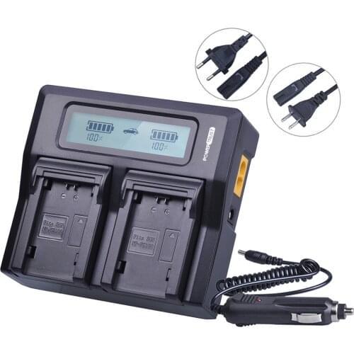 NP-FZ100 NP FZ100 NPFZ100 FZ100 Rapid LCD Dual Charger for Sony BC-QZ1 Alpha 9 A9 Alpha 9R A9R Alpha 9S Camera Batteries