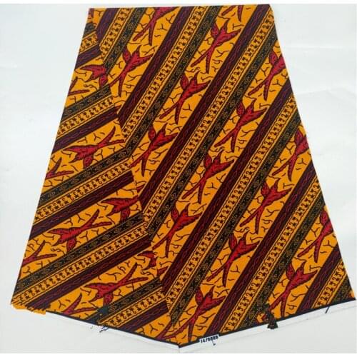 Wholesale 2021 New Very Popular African Clothing African Wax Fabric Ankara Style Nigeria Real African Wax Veritable Wax 6 Yards