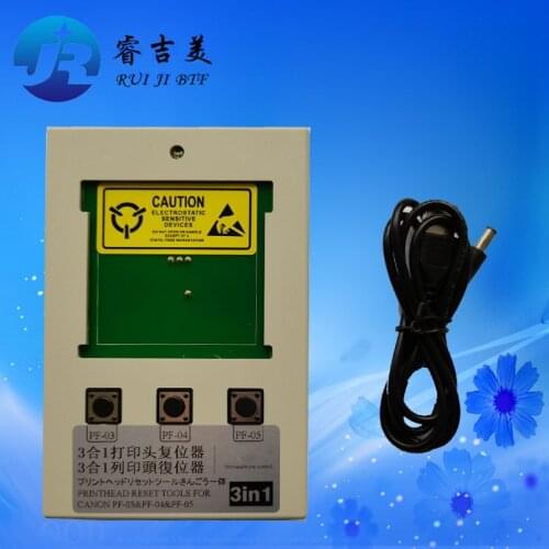 Printhead Reset Tools for Canon PF03 PF04 PF05 3 in 1 Resetter for iPF500 600 700 5000 6000S 6100 8000 9000 8400 9400 Print head
