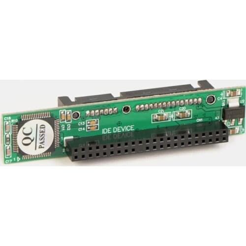 New 2.5" Female 44 pin IDE to 7+15 22 pin Male SATA Hard Drive Disk Adapter Converter 2.5" IDE to SATA Male for Laptop HDD ONLY