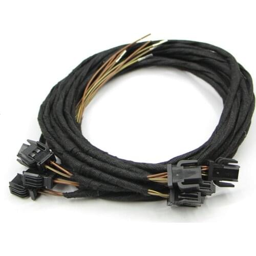 La venta se aplica a la Aud-i A3 A5 A4 A4L A6 A6L A7 A8 Q3 Q5 advertencia de puerta cableado arnes 8kd 947 411 8kd 947 415