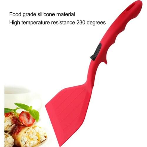 Silicone Turner Kitchen Gadgets Beef Egg Scraper Pizza Shovel Non-stick Frying Pan Food Lifters Cooking Utensils for Kitchen