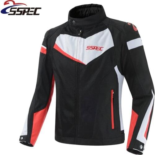 SSPEC New 2018 Dain Speeding Mens Moto GP Motorcycle Racing Jacket