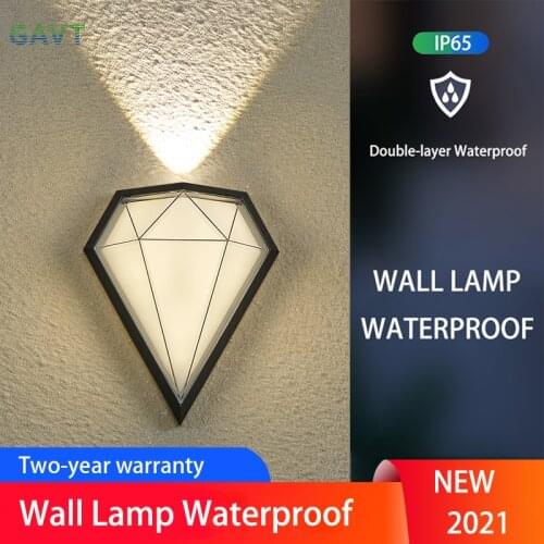 Led outdoor wall lamp led outdoor wall light waterproof light outdoor garden lights outdoor lighting wall sconce lamp porche