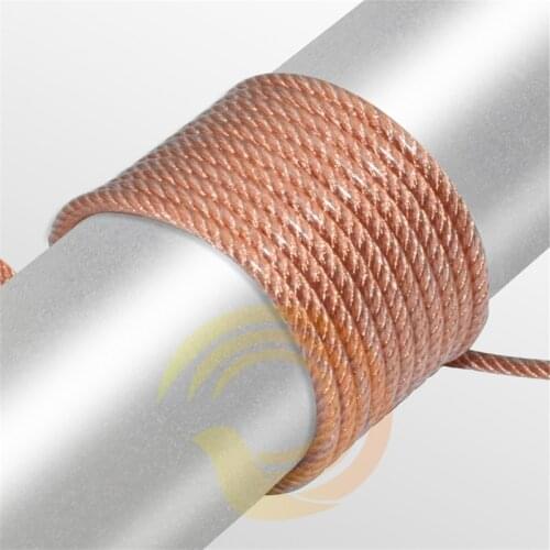 10meters 1.8mm Litz oxygen-free copper silver plated wire 140core