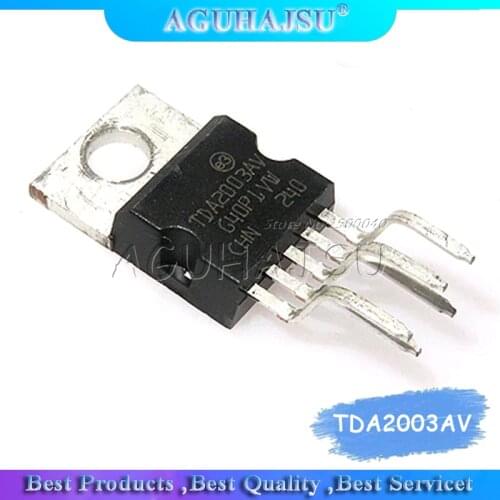 10PCS TDA2003AV TO220-5 TDA2003 TDA2003A TO220 new and original IC