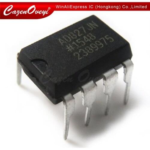2pcs/lot AD827 AD827JN AD827JNZ DIP-8 Audio Fever Dual Op Amp Amplifier In Stock