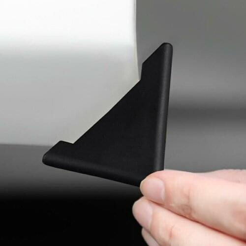 2pcs Car Door Corner Protection Sticker Anti-Collision Protector Car styling For skoda Octavia Rapid Fabia Superb Kodiaq Scala