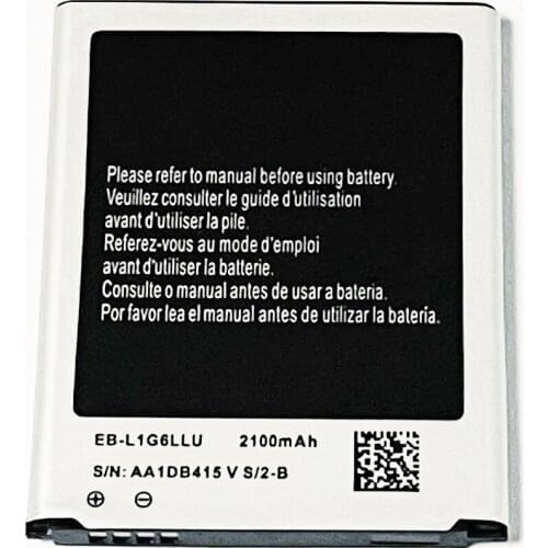 3.8V 2100mAh EB-L1G6LLU For Samsung Galaxy S3 SIII I9300 I930T I9300I i9305 i9305T I9308I SHV-E210S SHW-M440S Battery