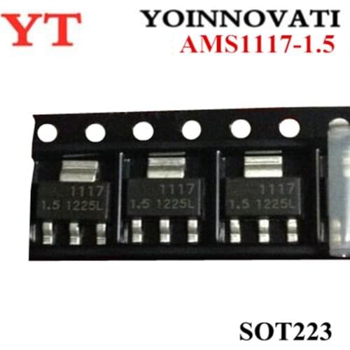 500pcs/lot AMS1117-1.5 AMS1117 SOT223 ICBest quality