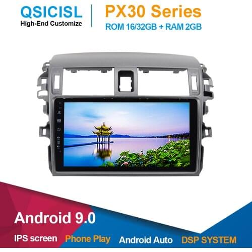 Android 9.0 IPS 9" radio car dvd multimedia player for Toyota Corolla 2006-2013 car head unit 1 din Multimedia Stereo Bluetooth