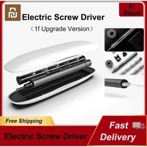 Youpin Electric Screwdriver 56PCS Precision Bits Cordless Lithium Rechargeable Power Screw Driver with LED Light Repair Tool Kit